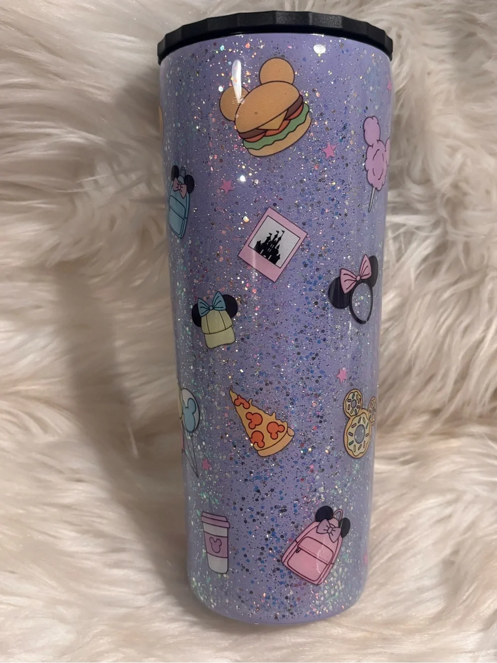 All things Disney 34 oz Stainless Steel Tumbler with Stainless Steel Straw